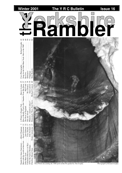 YRCJ 2001; 12(16) cover